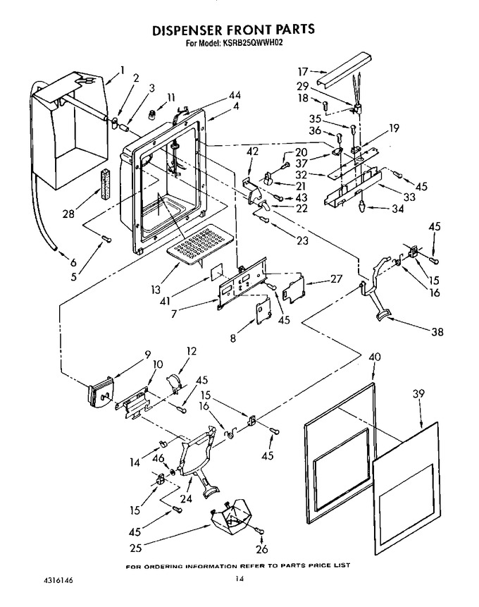 Diagram for KSRB25QWWH02