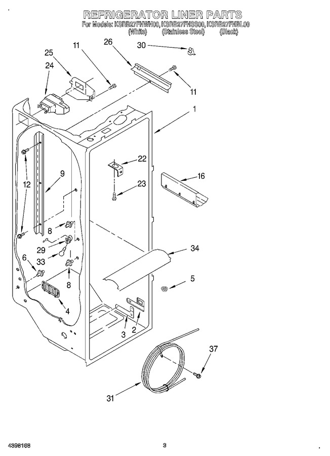 Diagram for KSRB27FHBL00