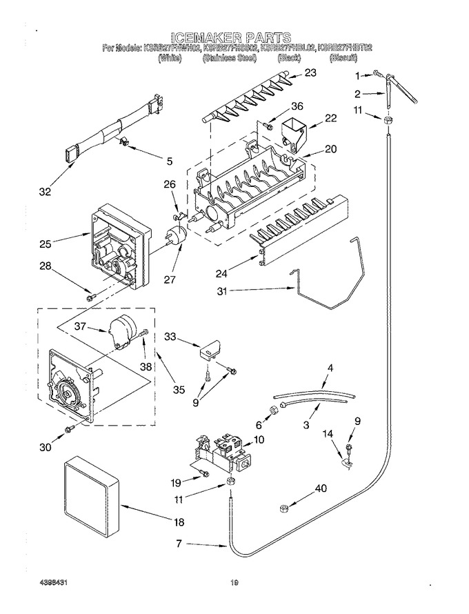 Diagram for KSRB27FHBT02