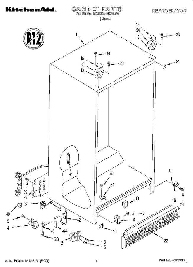 Diagram for KSRB27QDBL00