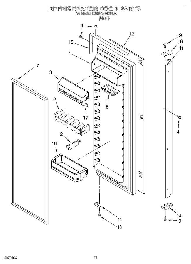 Diagram for KSRB27QDBL00