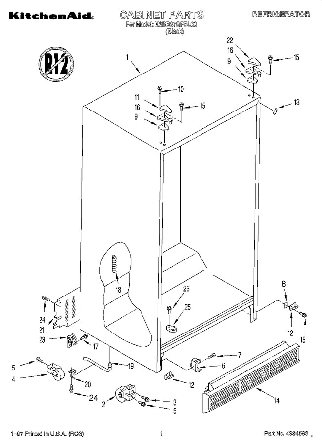 Diagram for KSRB27QFBL00