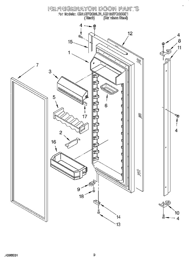 Diagram for KSRB27QGSS01