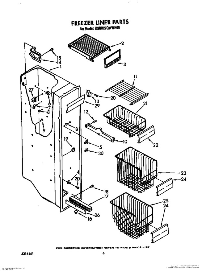 Diagram for KSRB27QWWH00
