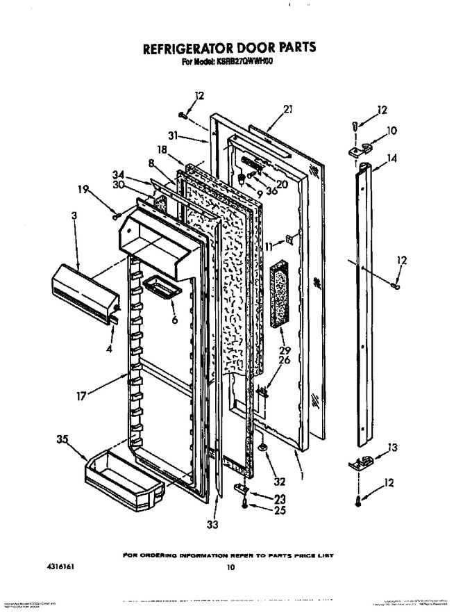 Diagram for KSRB27QWWH00