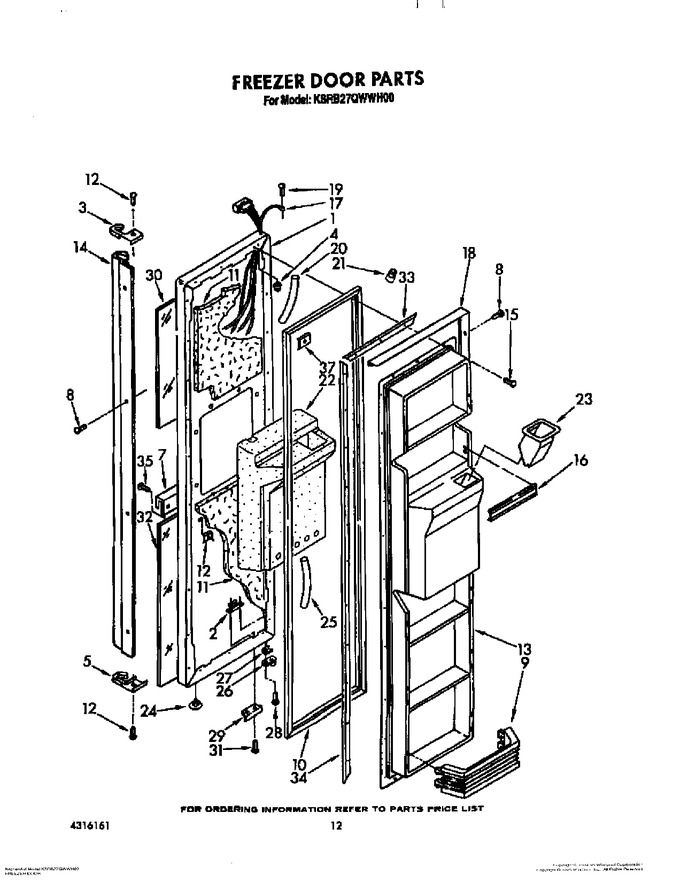 Diagram for KSRB27QWWH00