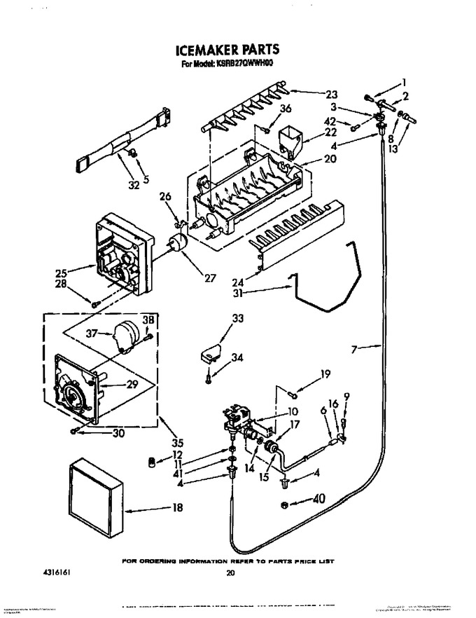 Diagram for KSRB27QWWH00