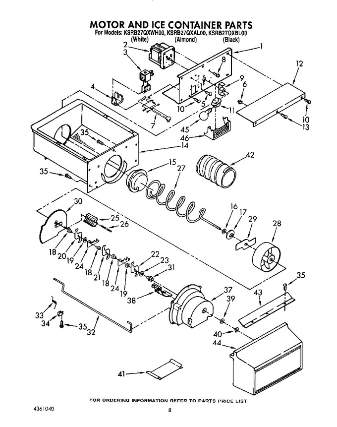 Diagram for KSRB27QXBL00