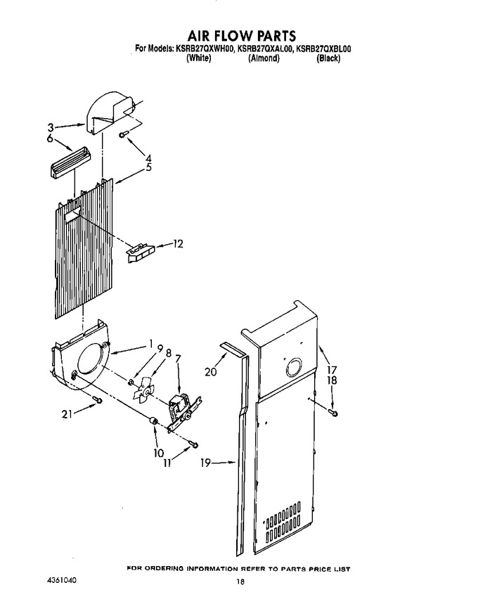 Diagram for KSRB27QXWH00