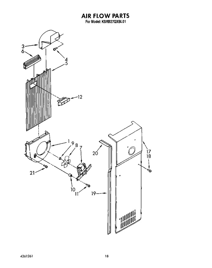 Diagram for KSRB27QXBL01