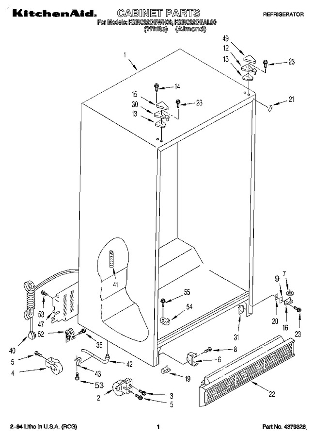 Diagram for KSRC22DBWH00