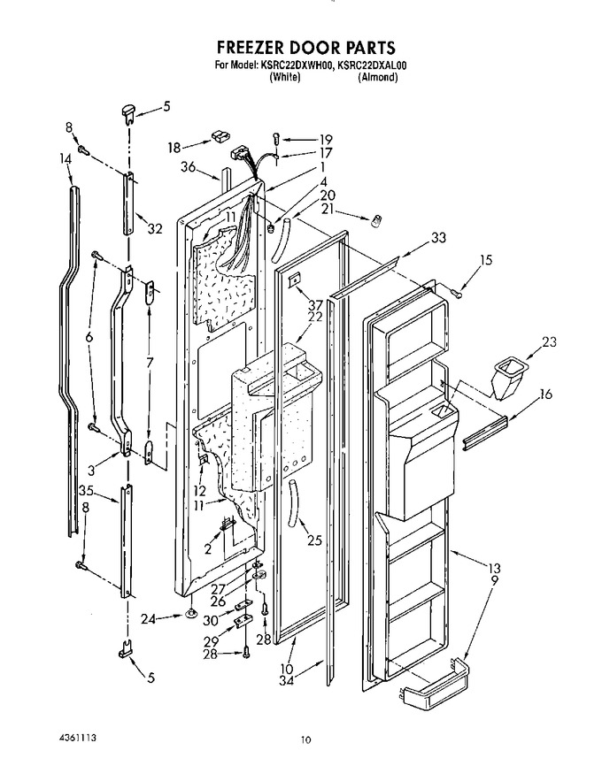 Diagram for KSRC22DXWH00