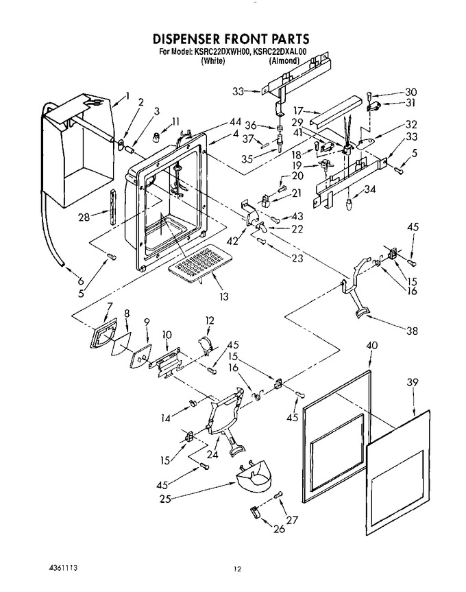 Diagram for KSRC22DXAL00