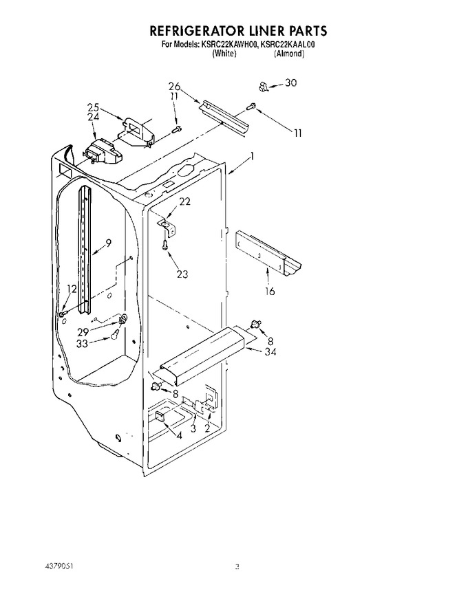 Diagram for KSRC22KAAL00