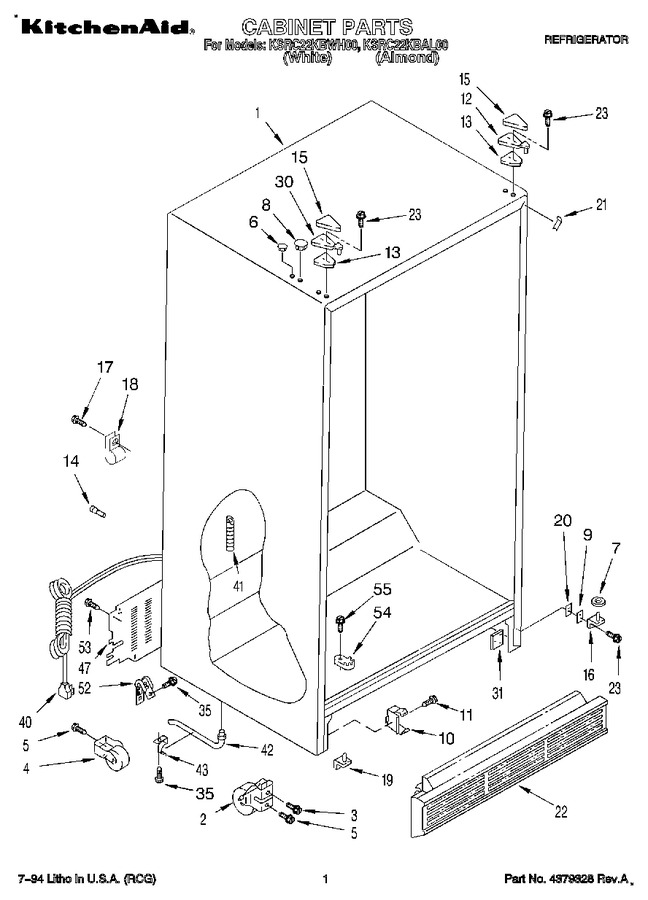 Diagram for KSRC22KBWH00