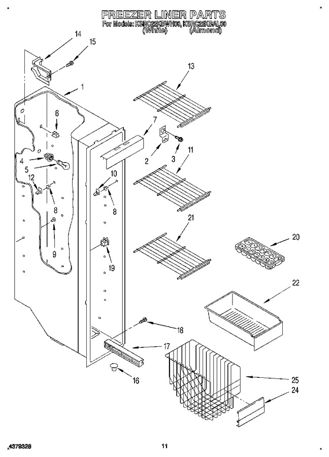 Diagram for KSRC22KBWH00