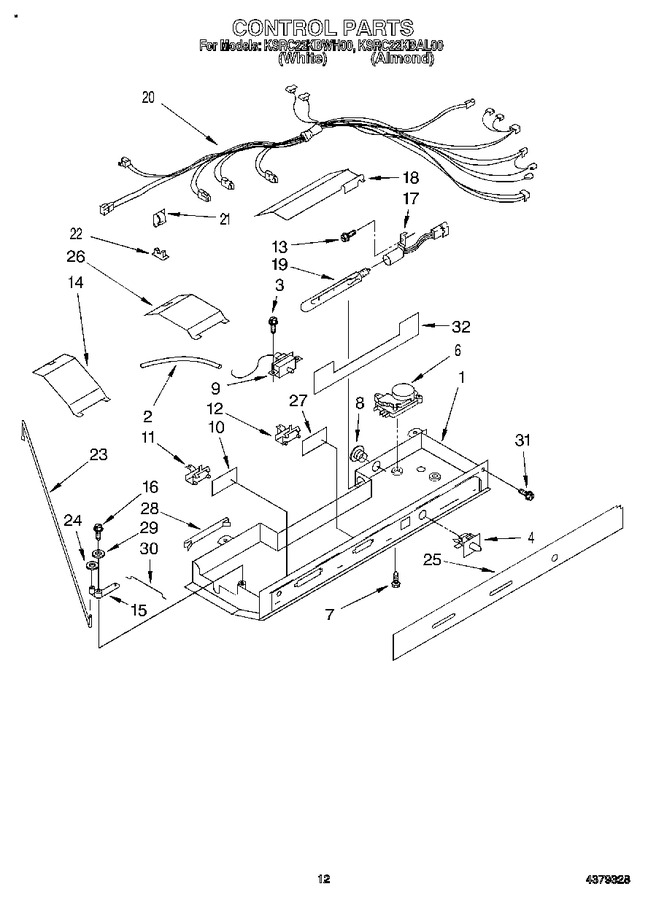 Diagram for KSRC22KBWH00