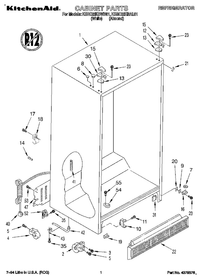 Diagram for KSRC22KBWH01