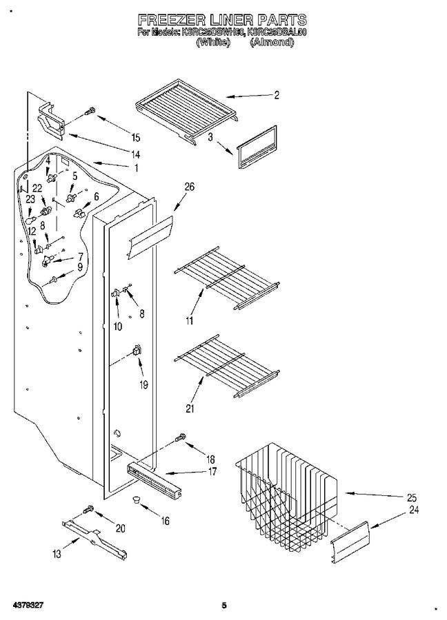 Diagram for KSRC25DBAL00