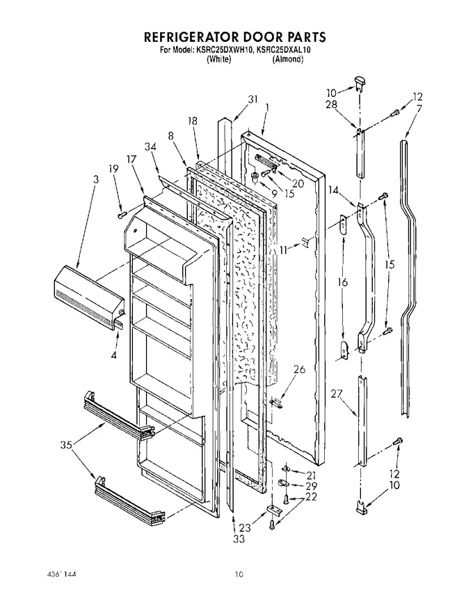 Diagram for KSRC25DXWH10