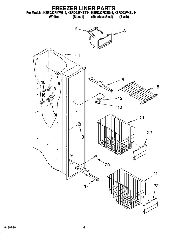 Diagram for KSRD22FKSS14