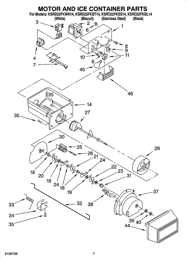 Diagram for KSRD22FKSS14
