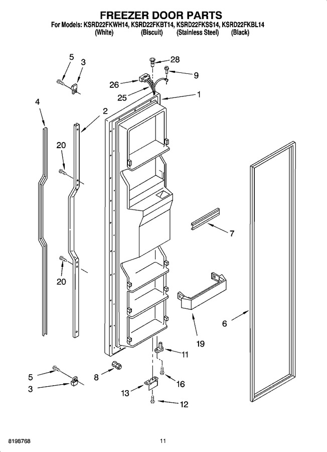 Diagram for KSRD22FKSS14