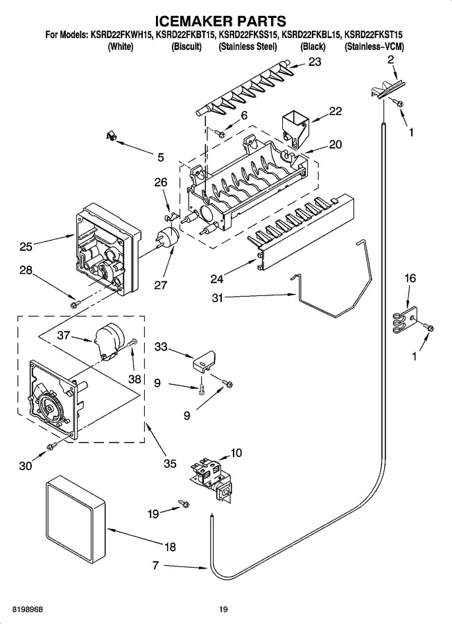 Diagram for KSRD22FKBL15