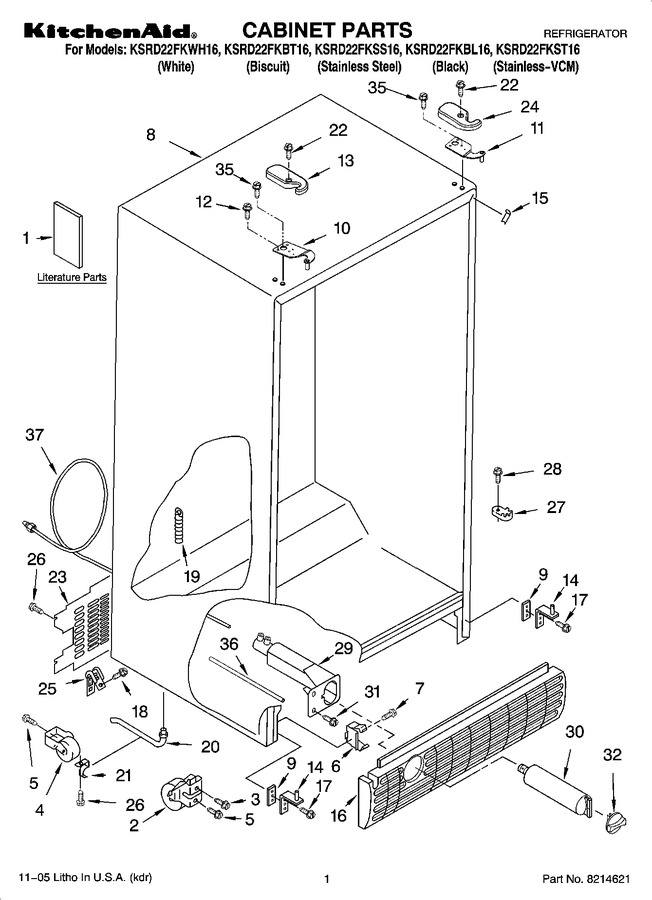 Diagram for KSRD22FKBT16