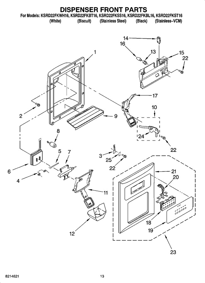 Diagram for KSRD22FKBT16