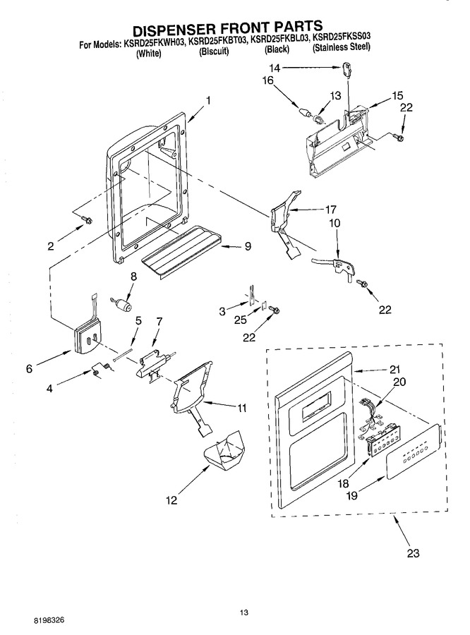 Diagram for KSRD25FKBT03