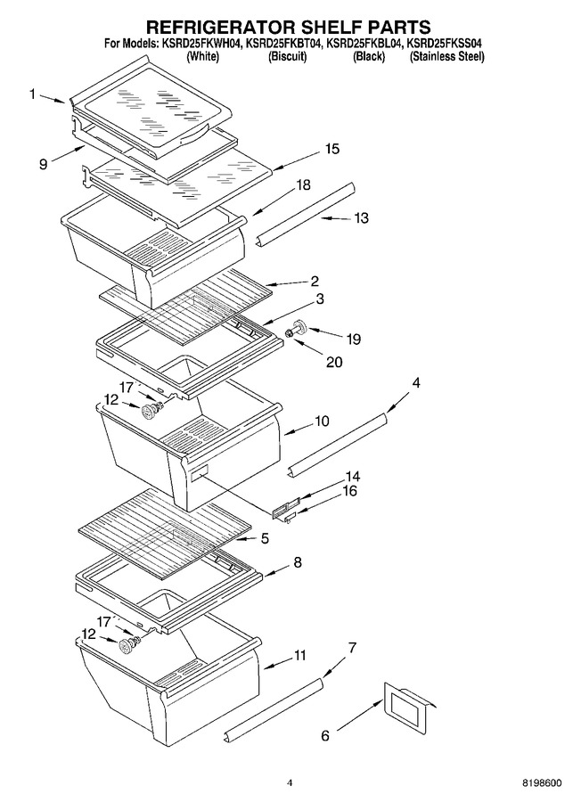 Diagram for KSRD25FKBL04