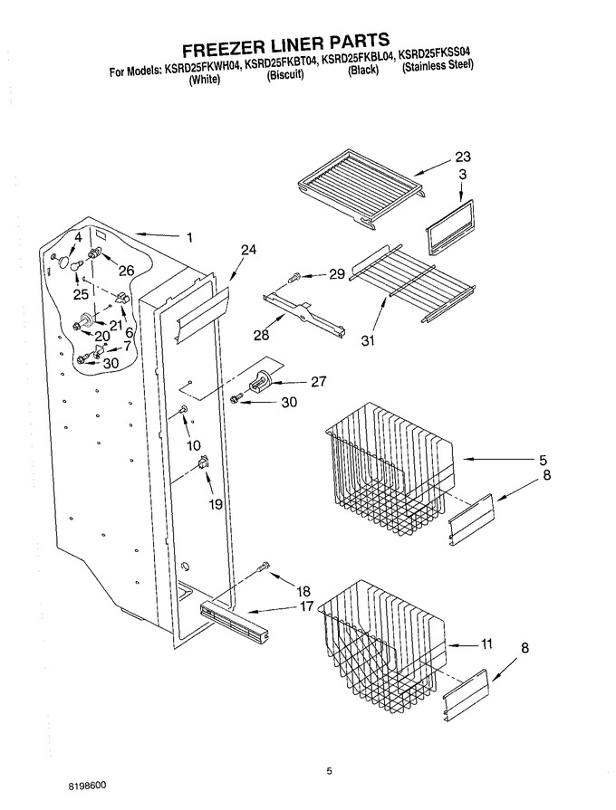 Diagram for KSRD25FKBL04