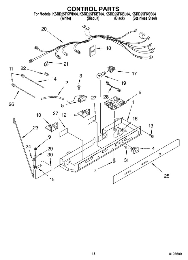 Diagram for KSRD25FKBL04