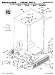 Diagram for 01 - Cabinet Parts