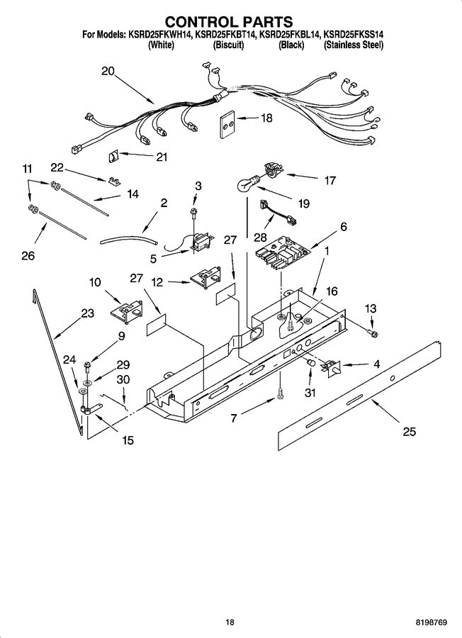 Diagram for KSRD25FKBT14