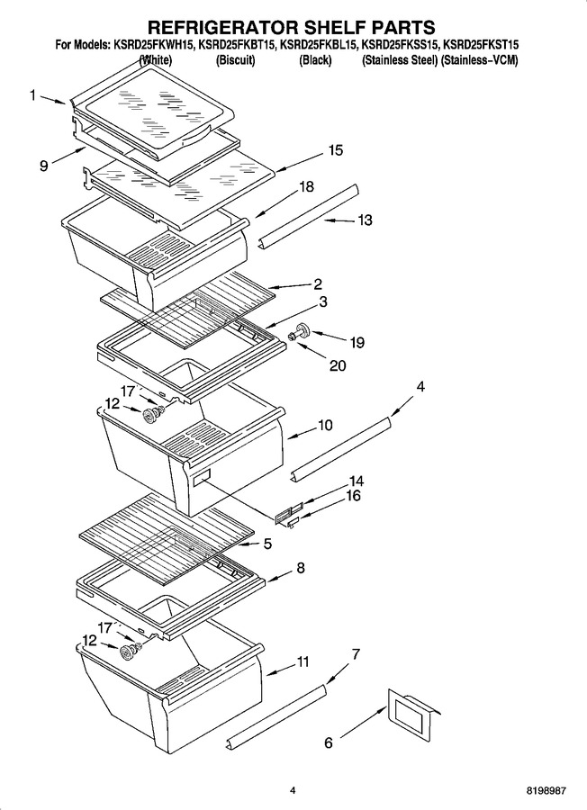 Diagram for KSRD25FKBT15