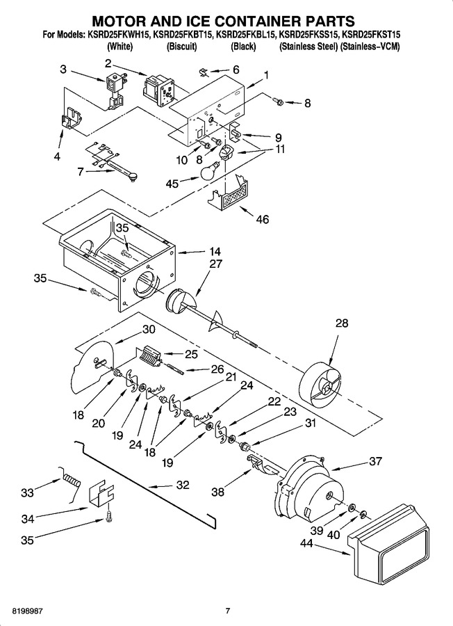 Diagram for KSRD25FKBT15