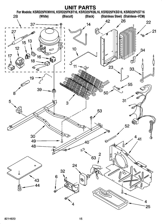 Diagram for KSRD25FKWH16