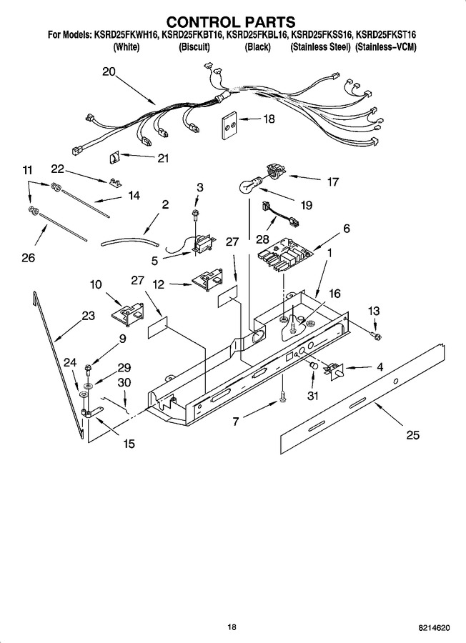 Diagram for KSRD25FKST16