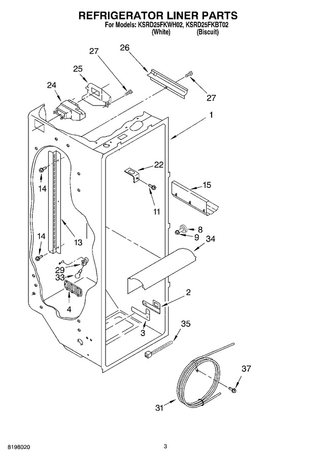 Diagram for KSRD25FKBT02