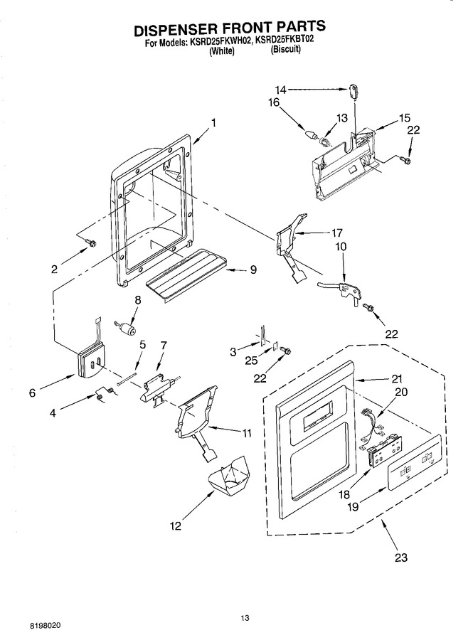 Diagram for KSRD25FKBT02