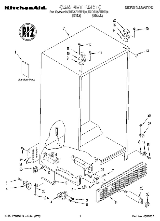 Diagram for KSRE25FHWH00