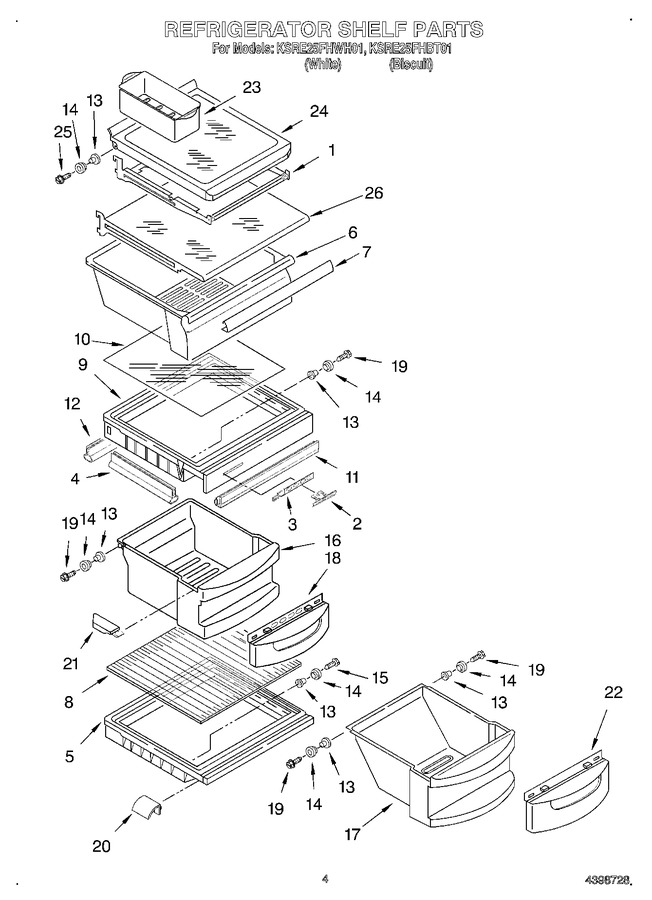 Diagram for KSRE25FHWH01