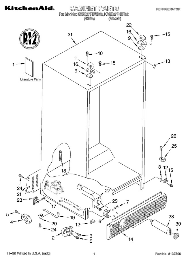 Diagram for KSRE27FHWH02