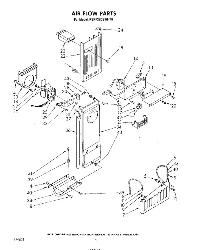 Diagram for KSRF22DSALY0