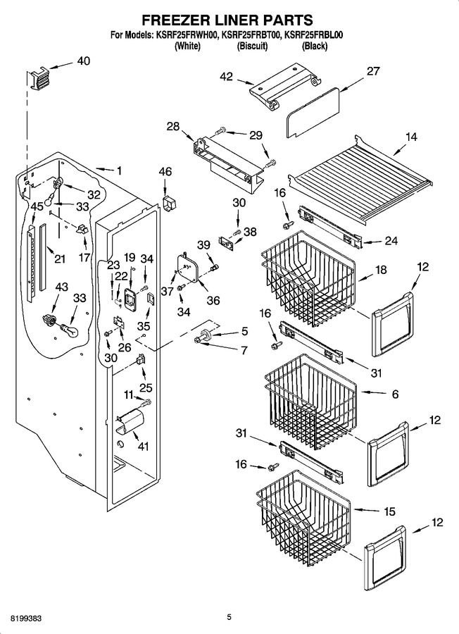 Diagram for KSRF25FRBL00