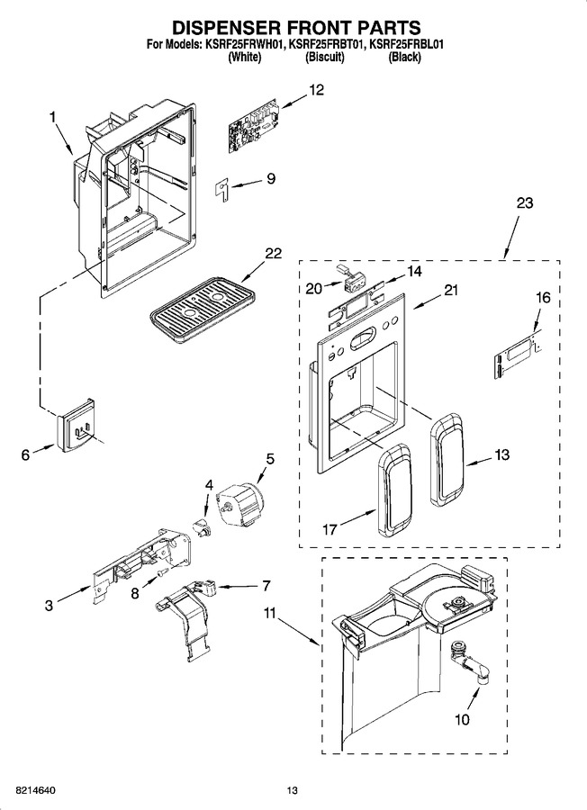 Diagram for KSRF25FRBT01