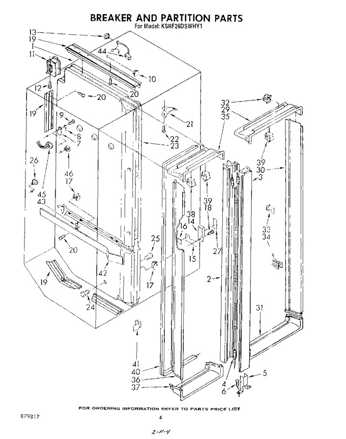 Diagram for KSRF26DSWHY1