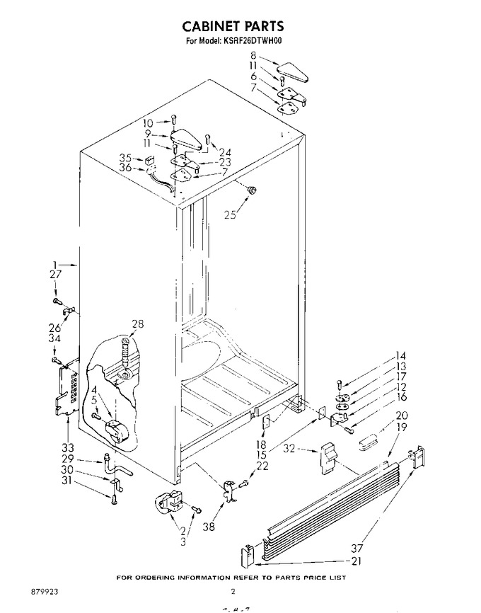 Diagram for KSRF26DTWH00